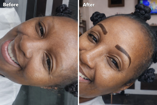 Eyebrow Tint Kit - Long-Lasting, Waterproof Brow Dye Gel Set | Smudge-Proof Brow Color