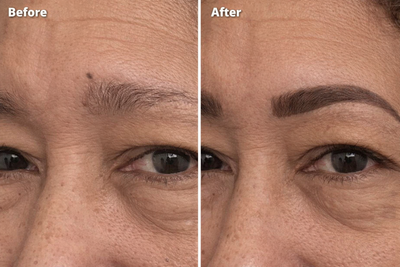 Eyebrow Tint Kit - Long-Lasting, Waterproof Brow Dye Gel Set | Smudge-Proof Brow Color